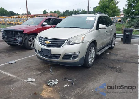 2015 Chevrolet Traverse 1Lt из США, поврежденный, VIN 1GNKRGKD9FJ372647